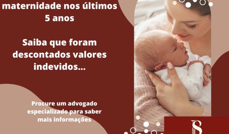 Descontos no salário-maternidade